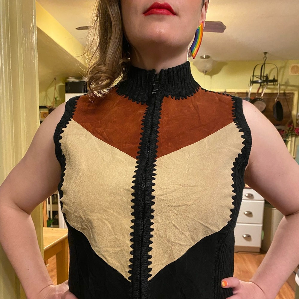 Vintage Leather Vest